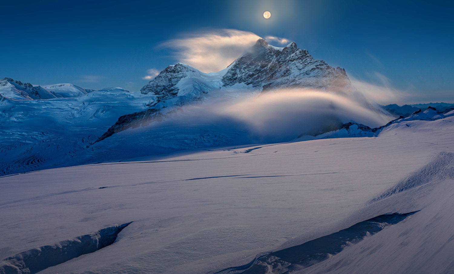 Eiger | Jungfrau | Mönch - Besteigung des Walcherhorns - Modelfotografie